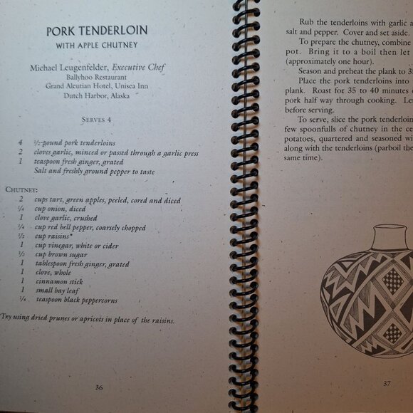 Chinook Planks Cook Book Roasting Wood Northwest Tradition Vintage 1997 Native - Picture 5 of 7